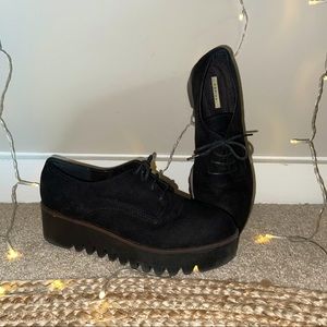 CORINA (bought in Spain)- Black Platform Sneaker